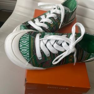 Rocket Dog Knit Print Sneakers